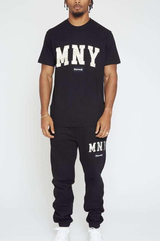 Money Camo Fill Tee Black