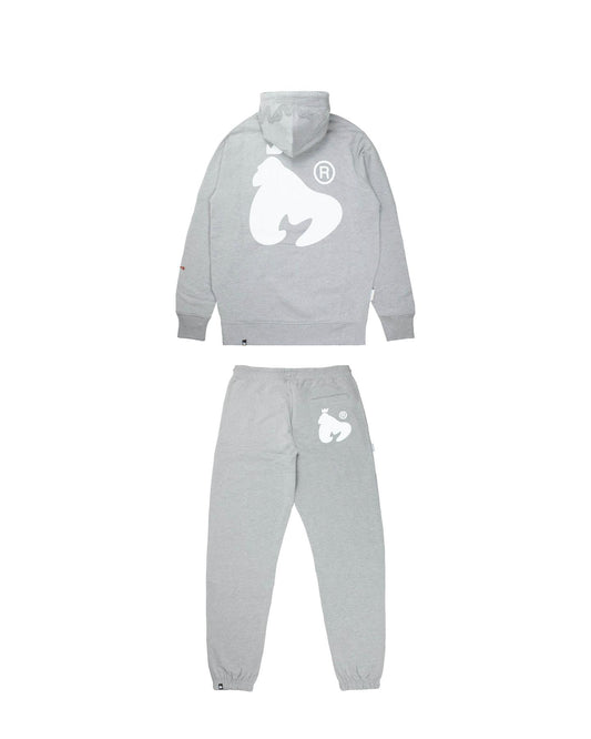 Chop Money Sig Ape Tracksuit Grey Melange