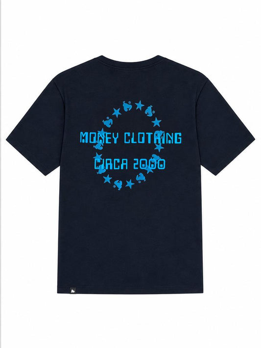 Money Junior Stars and Apes Tee Navy