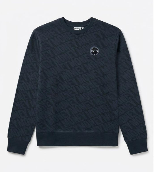 All Over Repeat Crew Navy