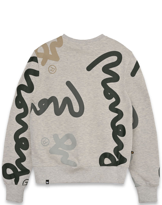 Super Sig Crew Sweat Oatmeal