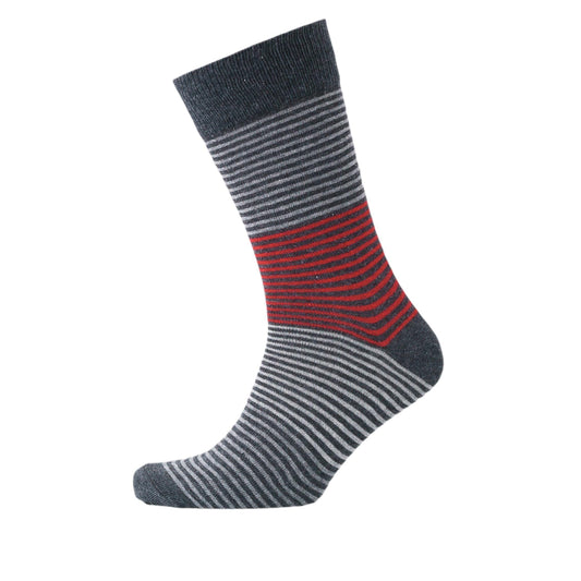 Sig Line Socks 3pk - Black Assorted