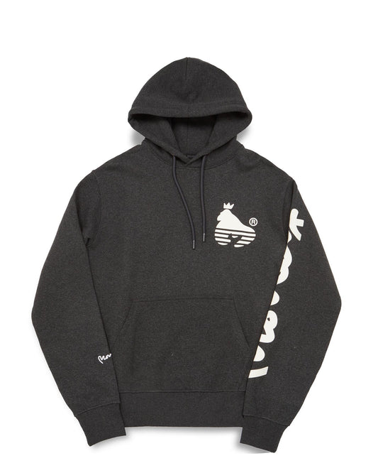 Sig Line Fleece Hood Charcoal