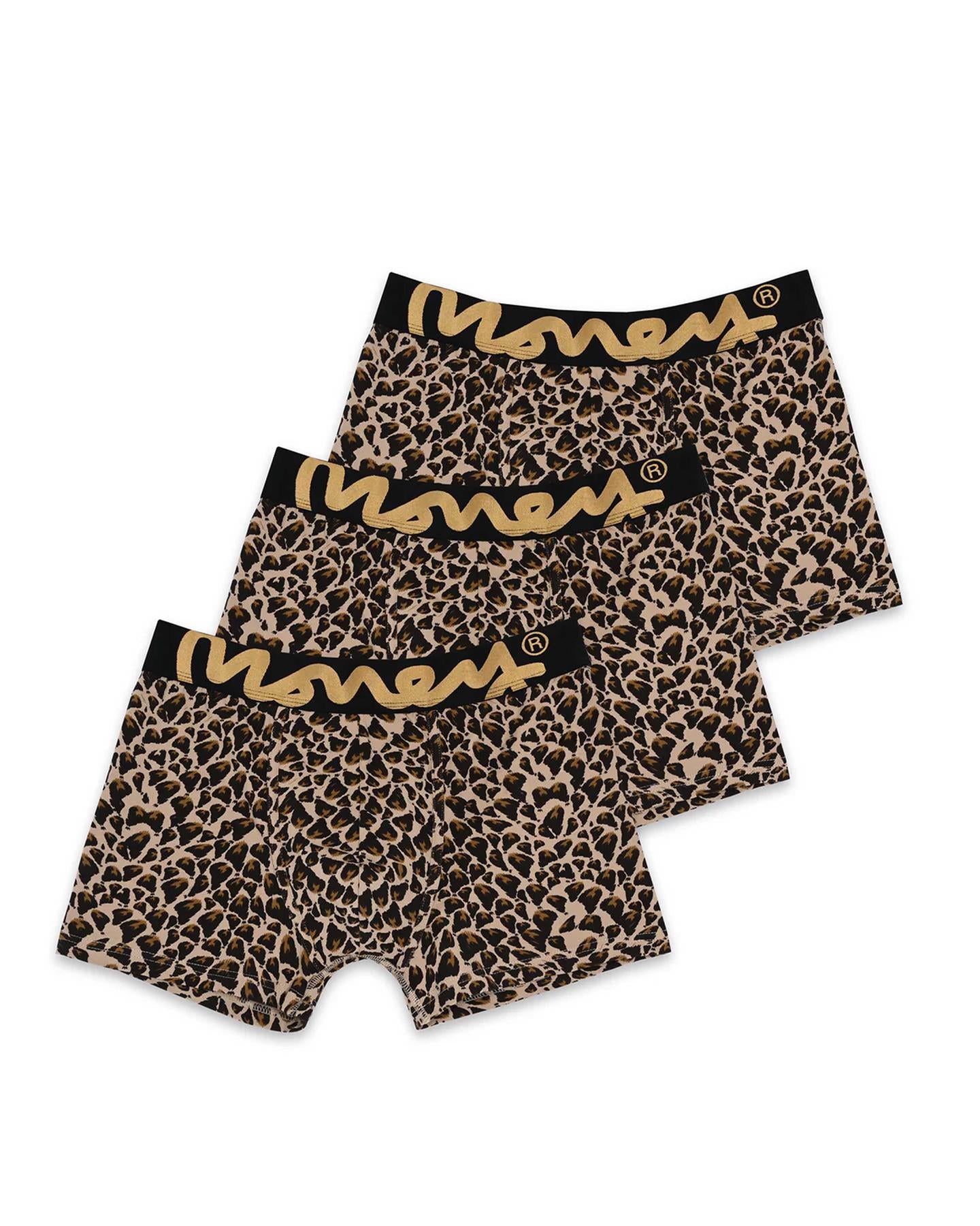 Original Cheetah Chop Boxers 3pk Sand