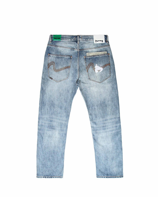 Raw Dollar Jean Light Wash