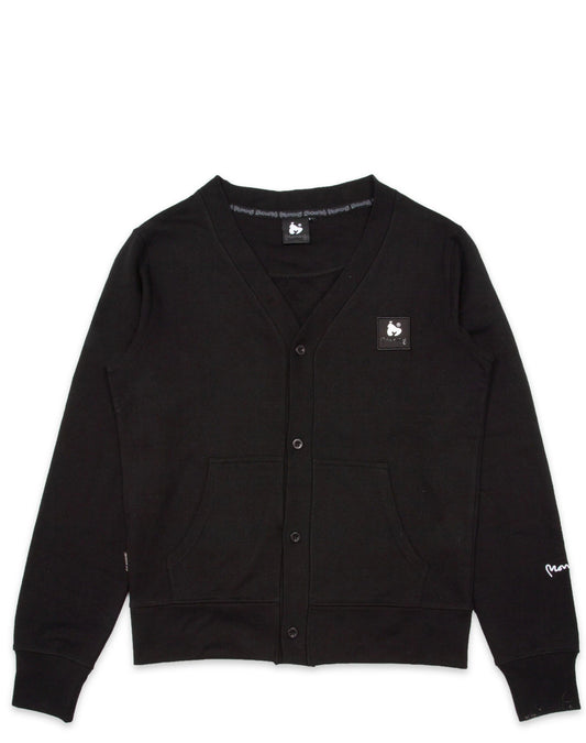 Combo Patch Button Sweat Black