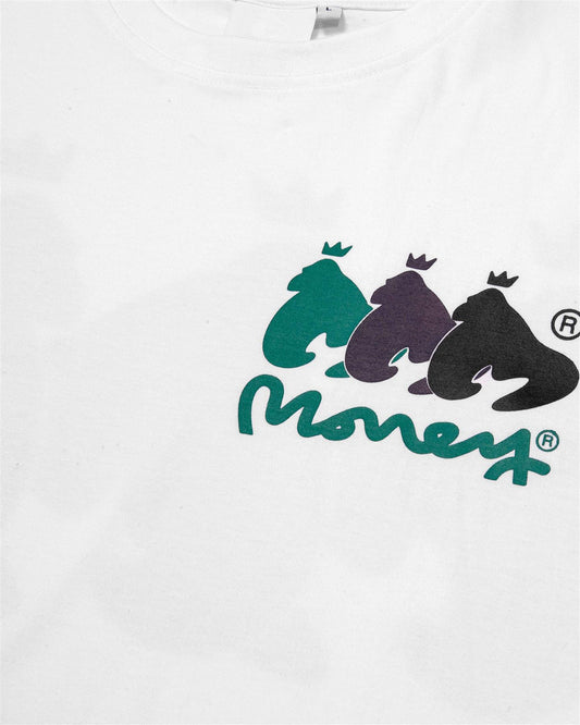 Money Triple Ape Tee White