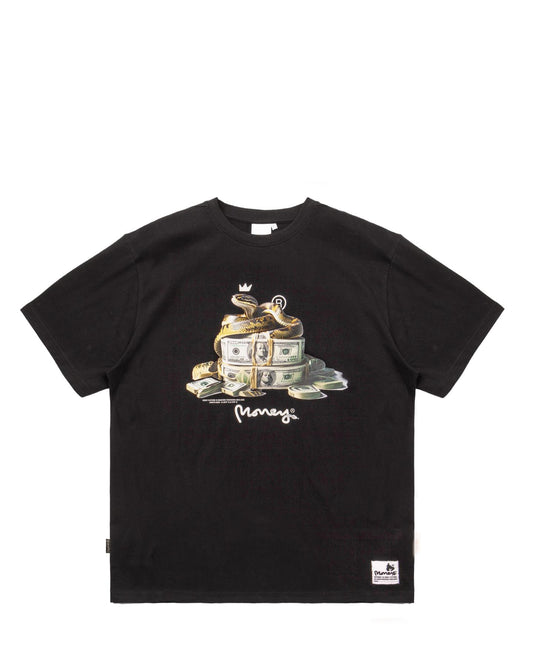 Money Snake Tee Black