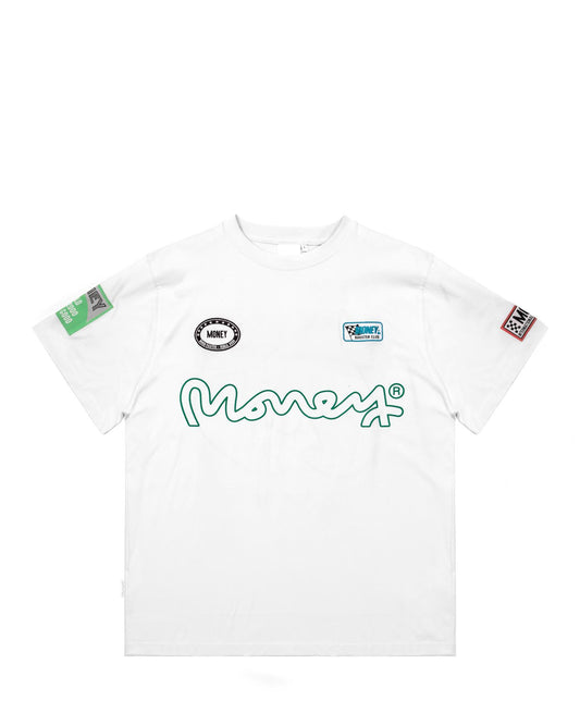 Money Patch Tee White