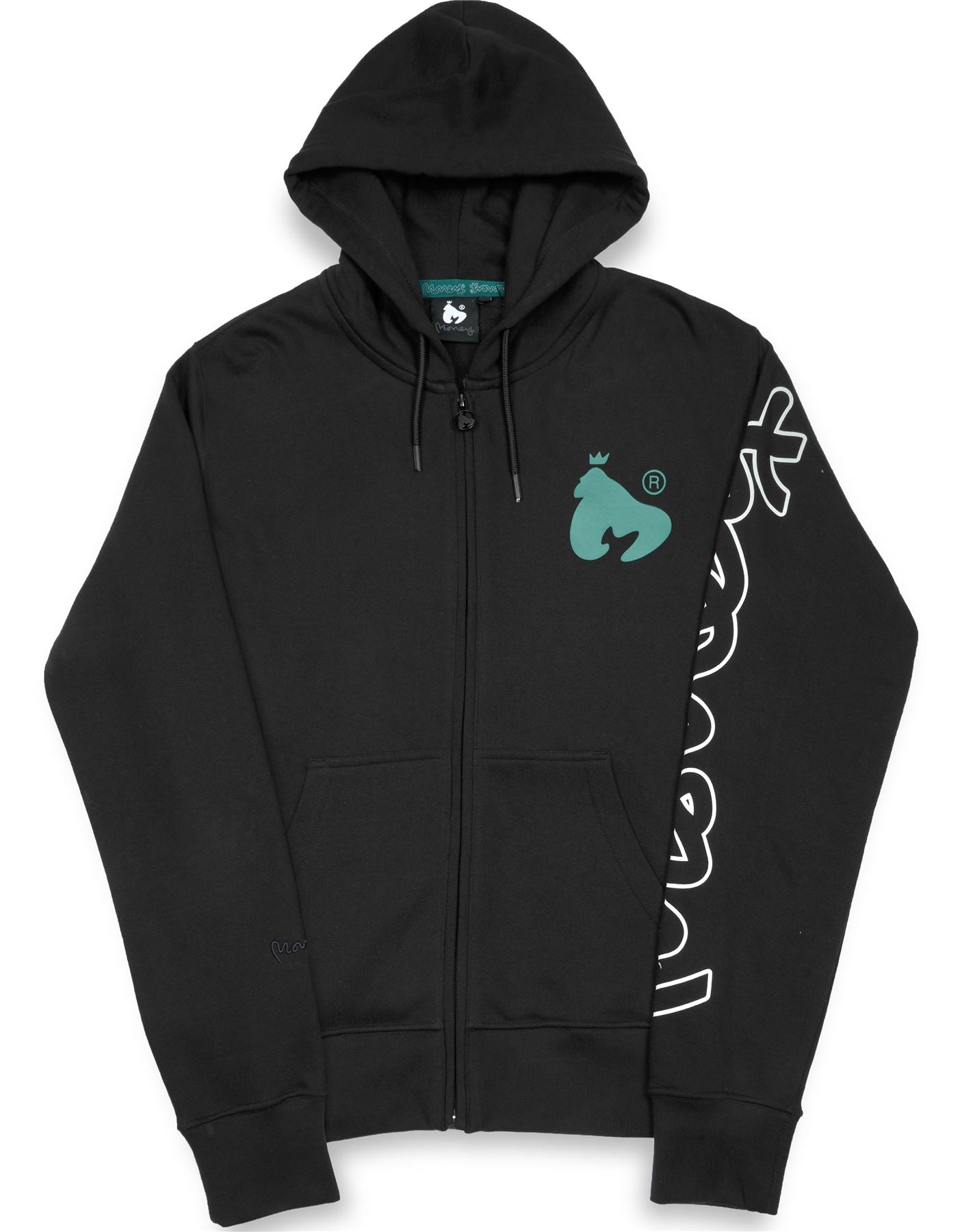 Sig Line Zip Hood Black