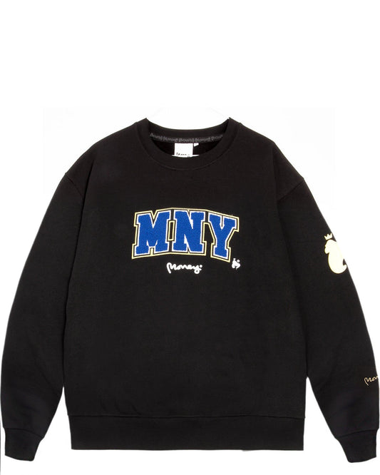 MNY Crew Sweat Black