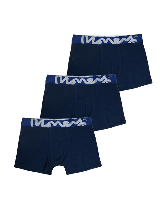 Navy Chop Boxers 3pk Navy