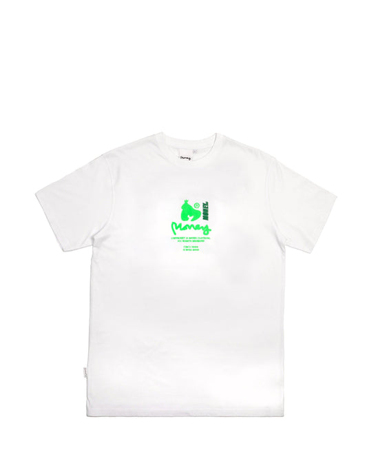 Copyright Stencil Tee White