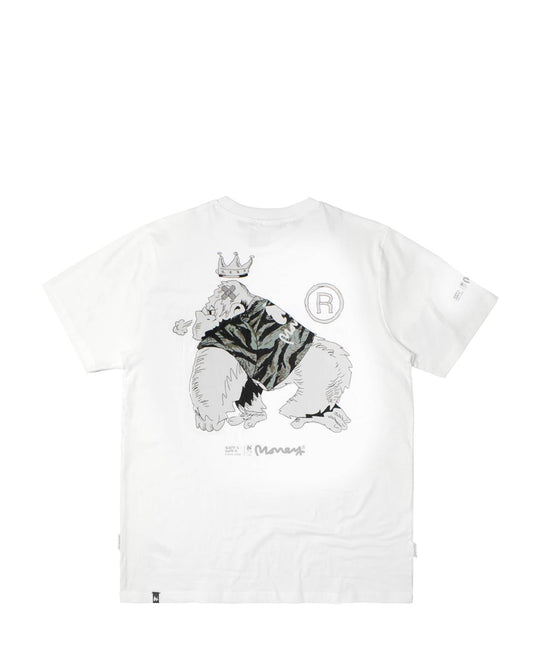 Sig Ape Sketch Tee White
