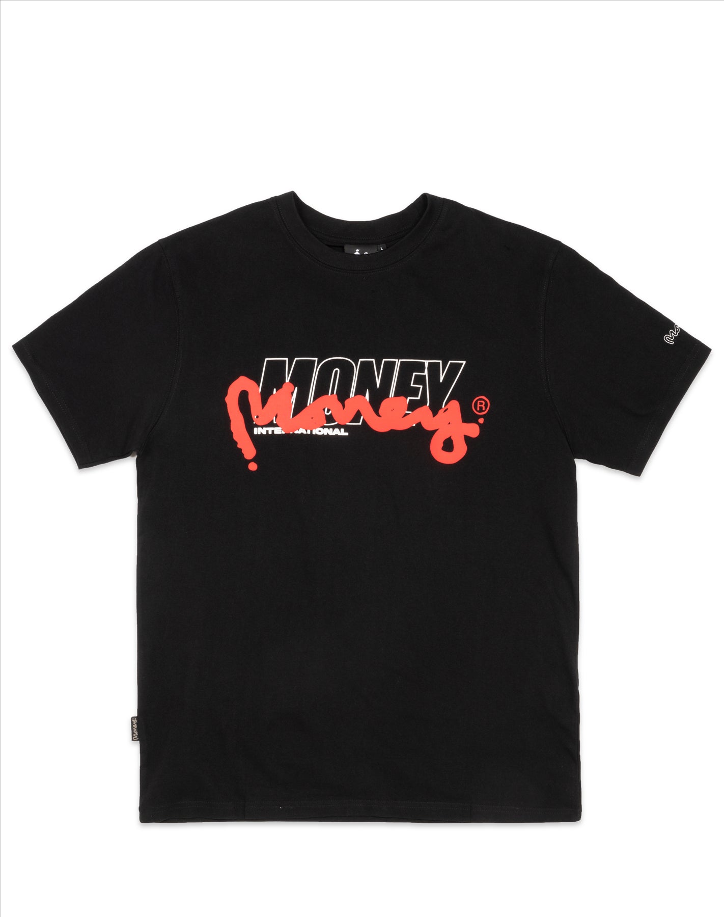 Double Money Tee Black/Red
