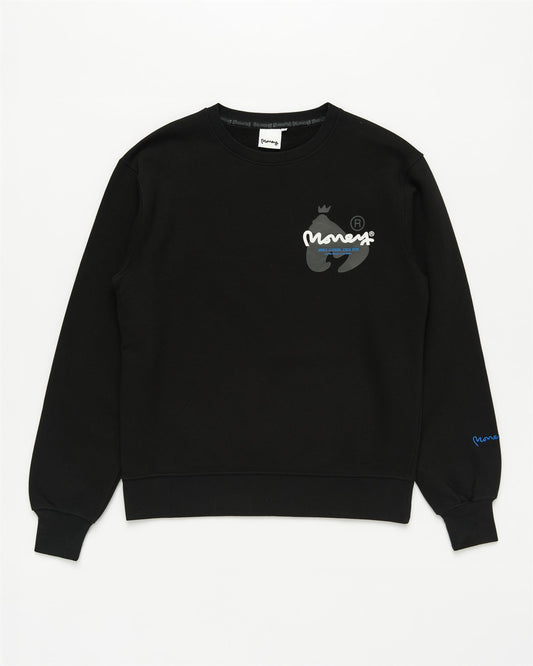 Interflow Crew Sweat Black