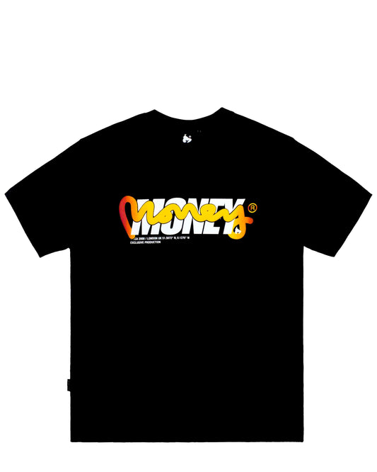 Double Puff Tee Black