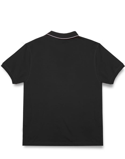 Clear Patch Logo Polo Black