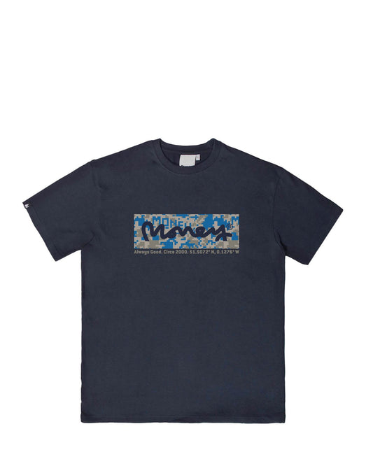 Digi Camo Tee Navy