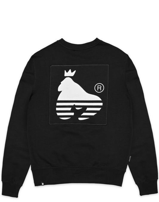 Sig Ape Hells Crew Sweat Black