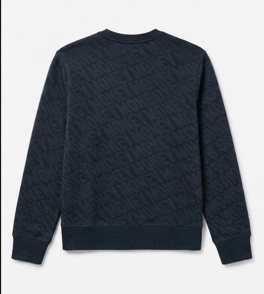 All Over Repeat Crew Navy