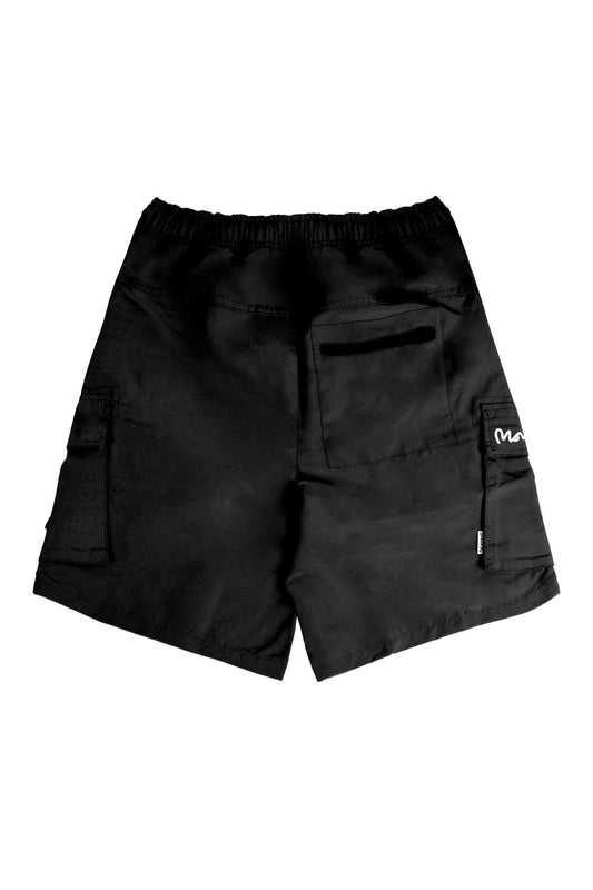 Cargo Engineered Shorts Black