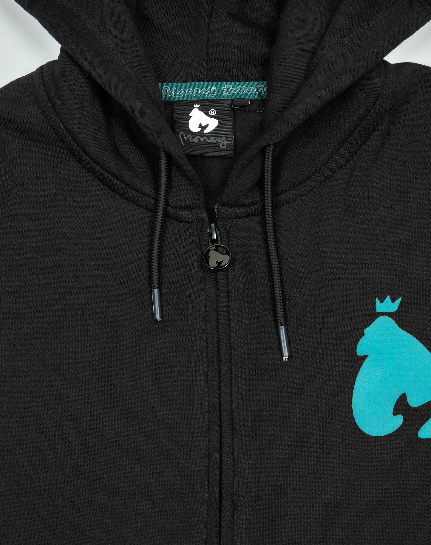 Sig Line Zip Hood Black