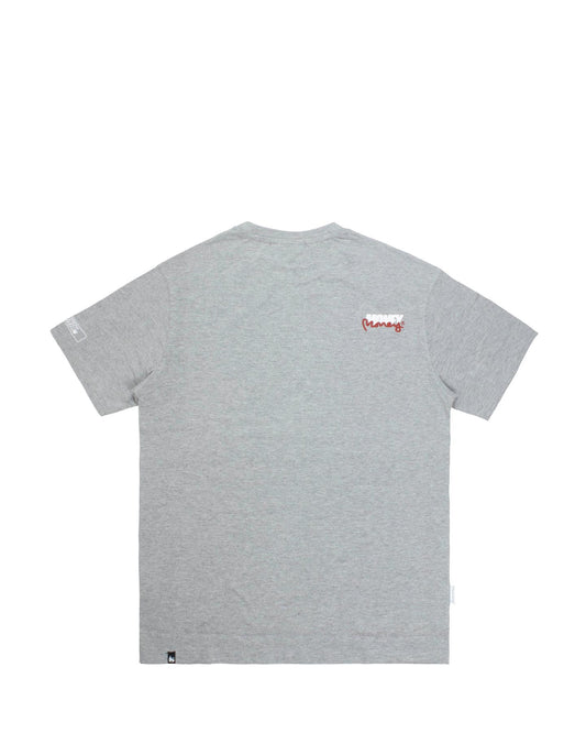 Two Money Tee Grey Melange