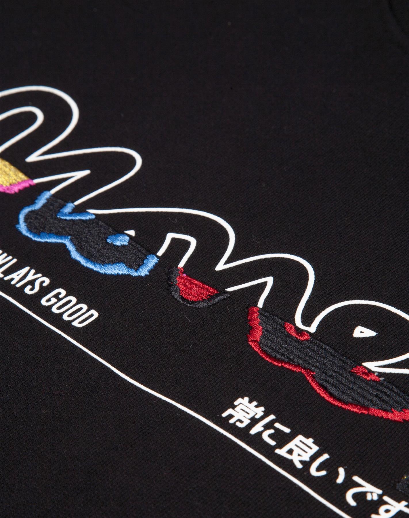 Money Back Up Crew Sweat Black