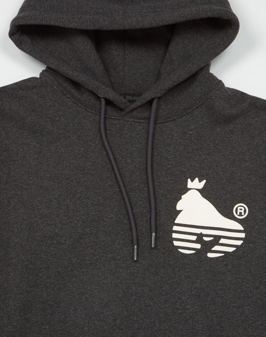 Sig Line Fleece Hood Charcoal