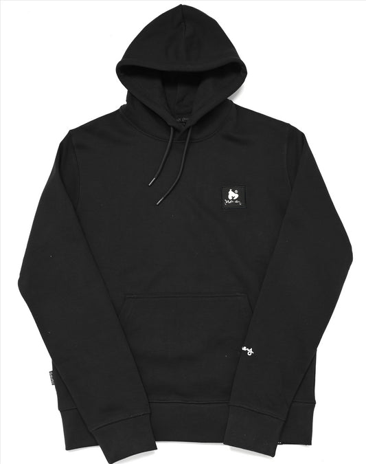 Combo Patch Hood Black