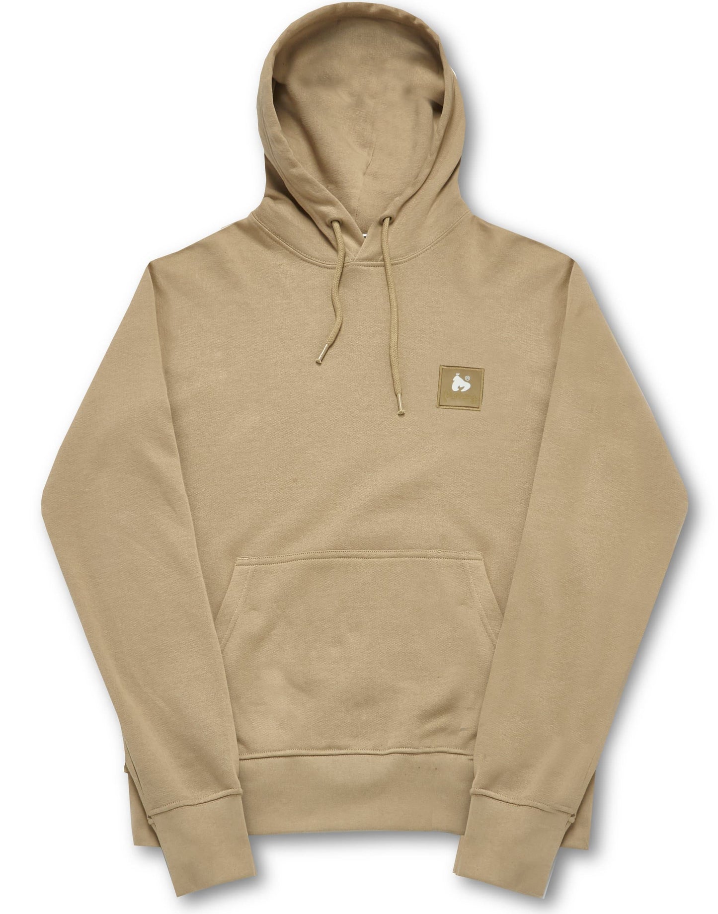 Combo patch hood sand