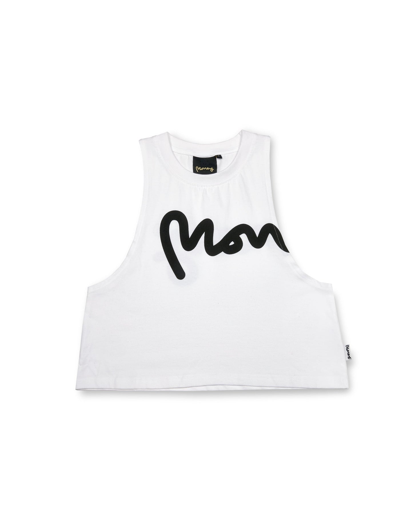 Womens money big sig tank top white