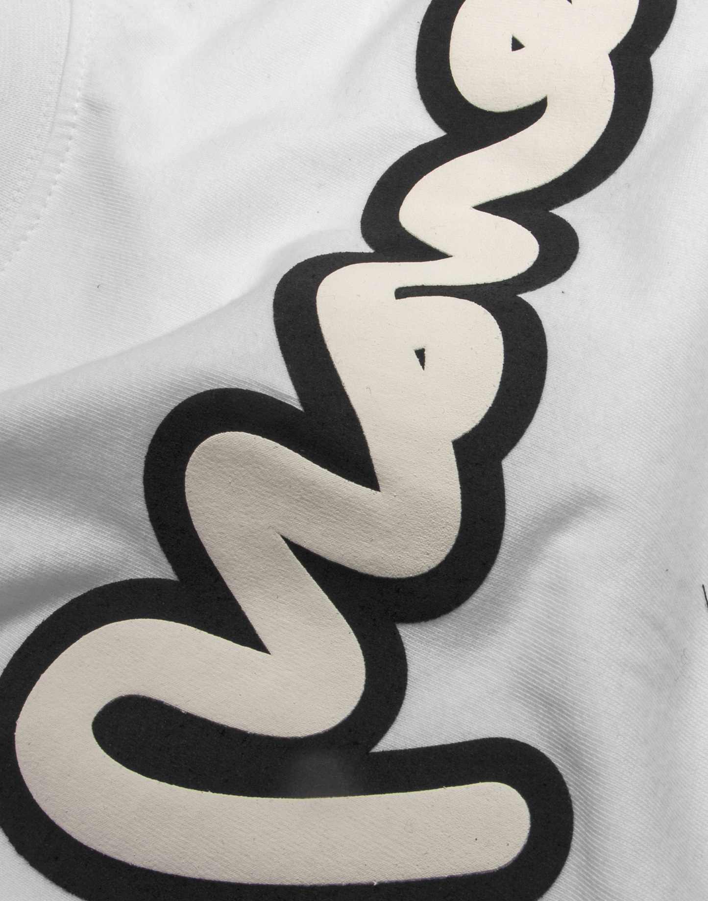 Womens oversized tee white