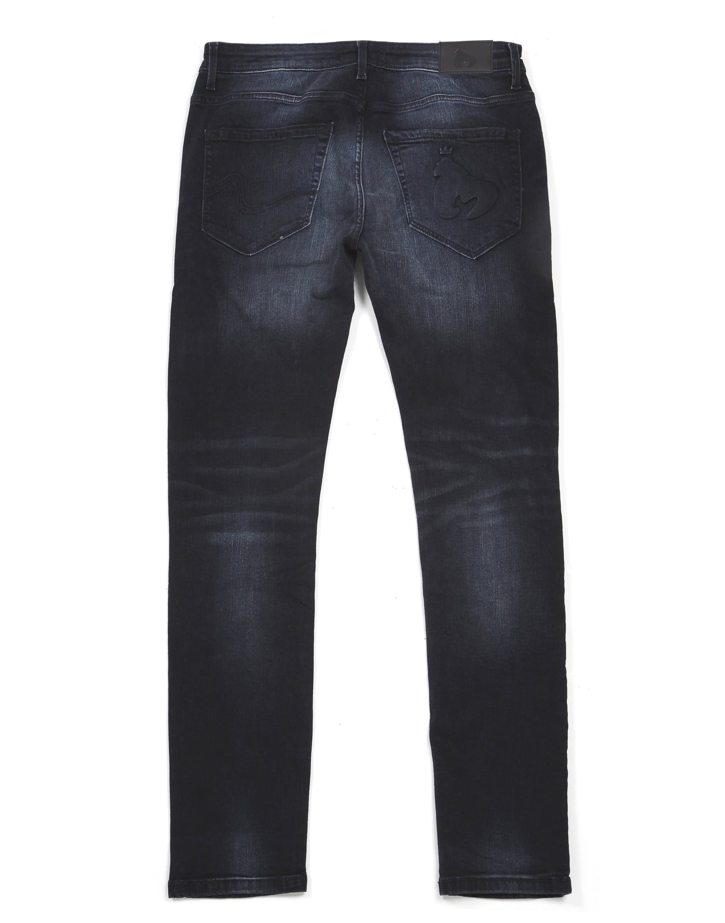 Ape Embossed Blue/Black Jean