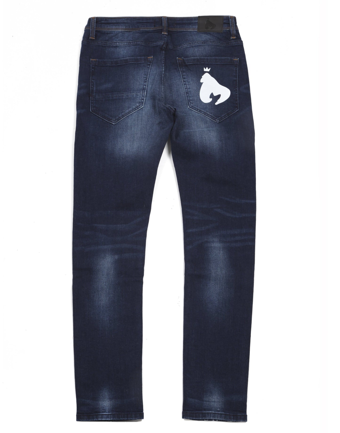 APE PRINT DARK WASH