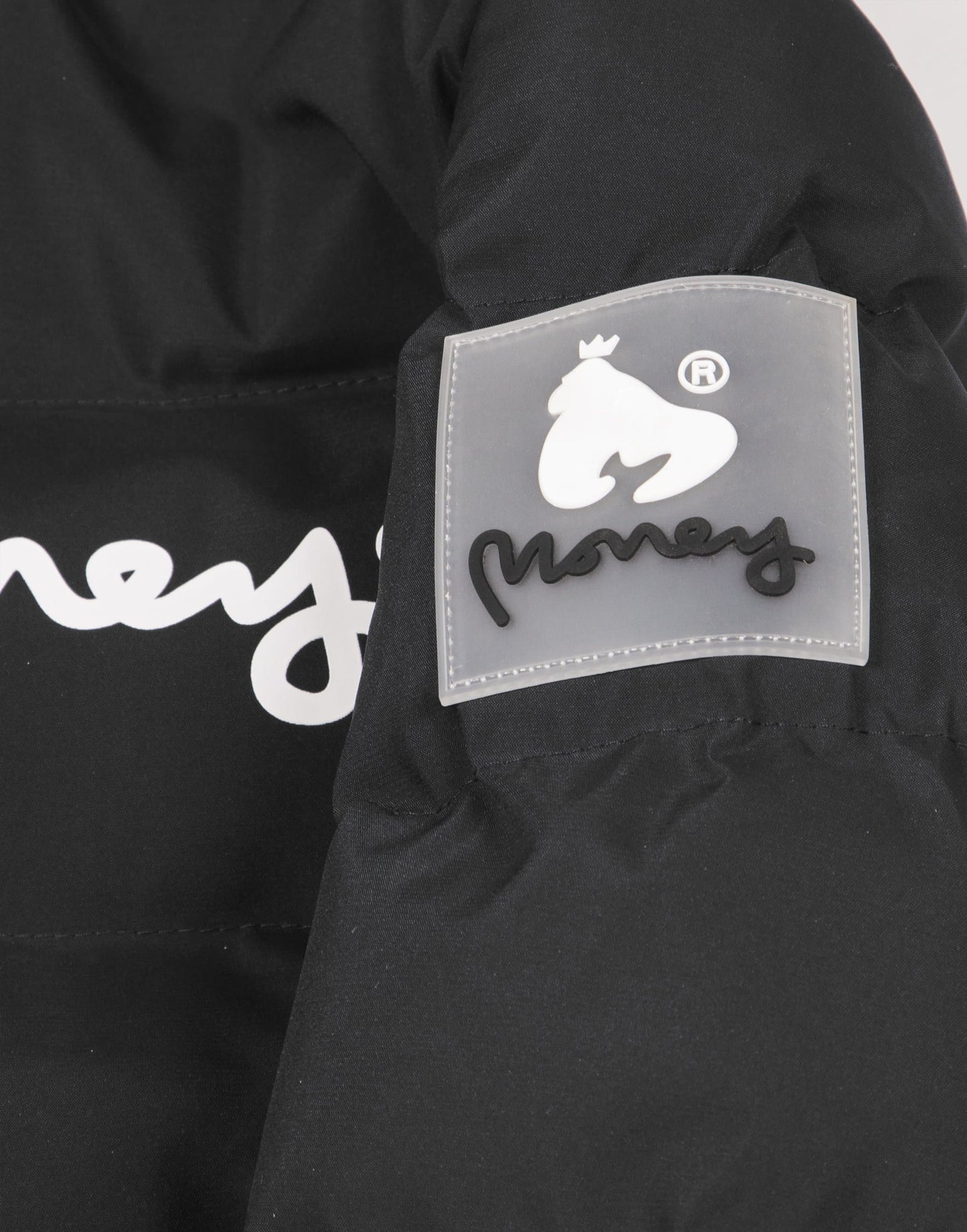Ladies Emerton Hooded Puffer Jacket Black