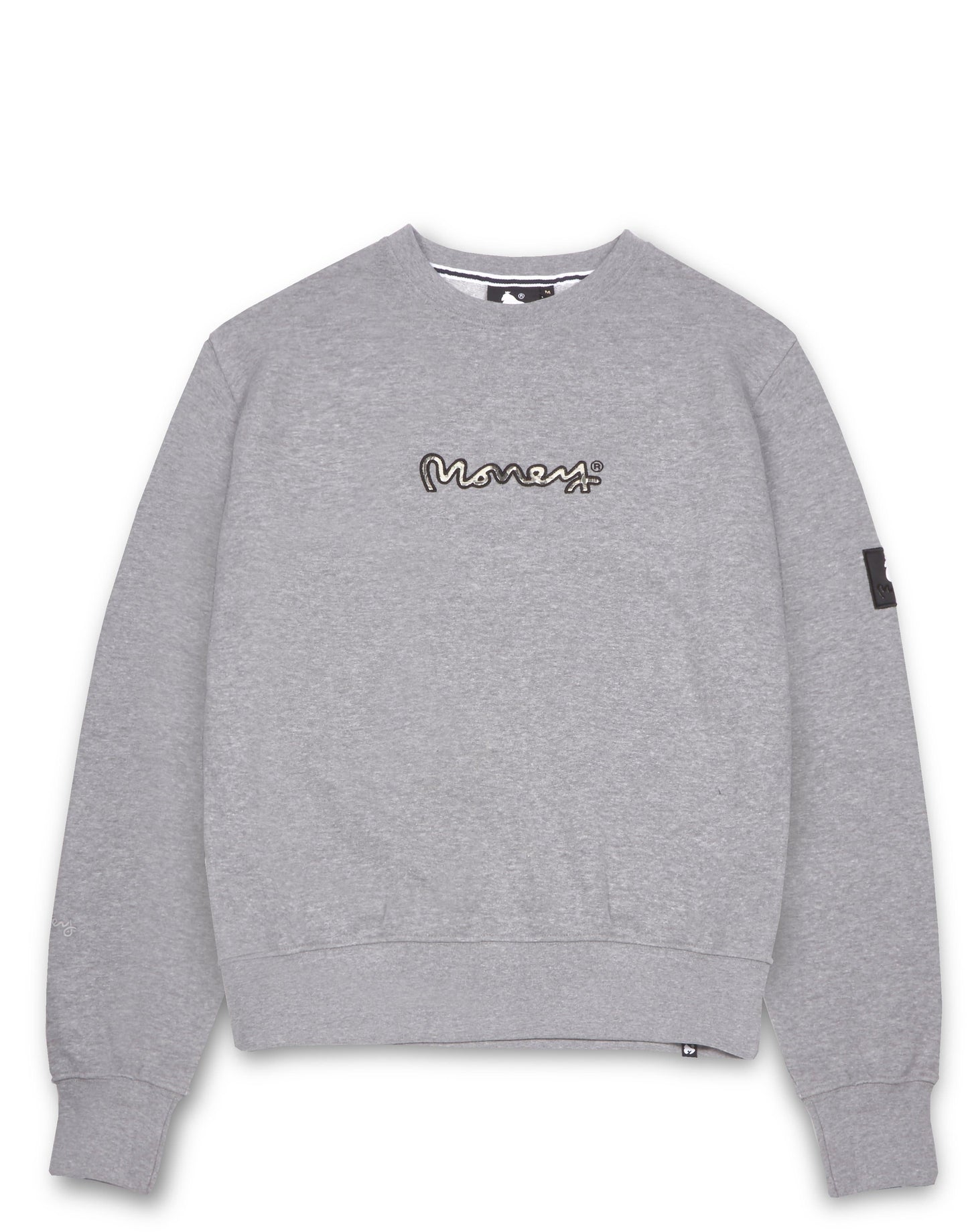 Real Cash Crew Grey Melange