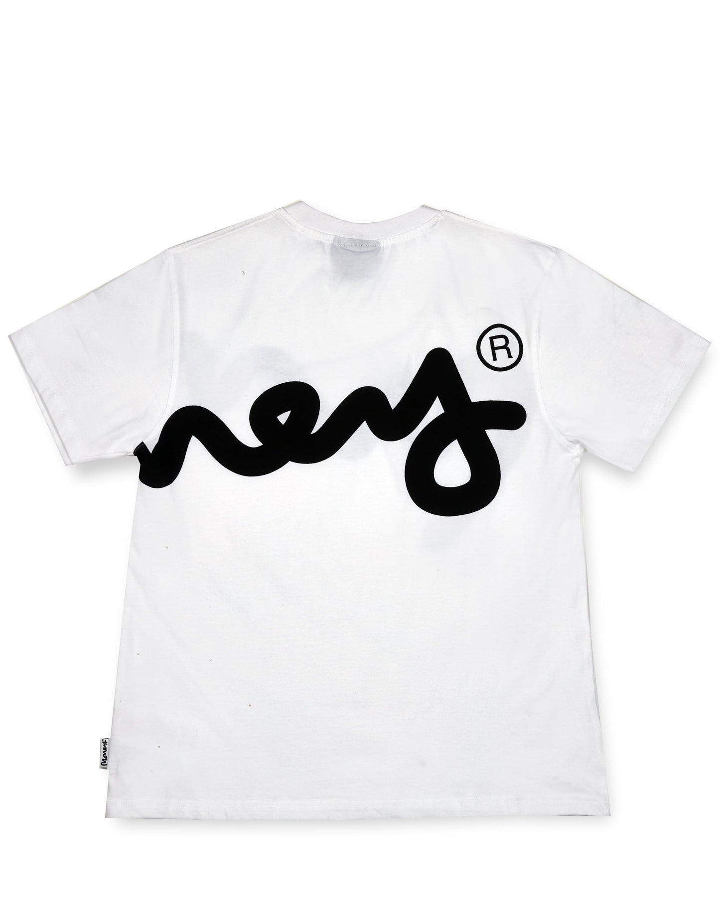 Womens money big sig tee white