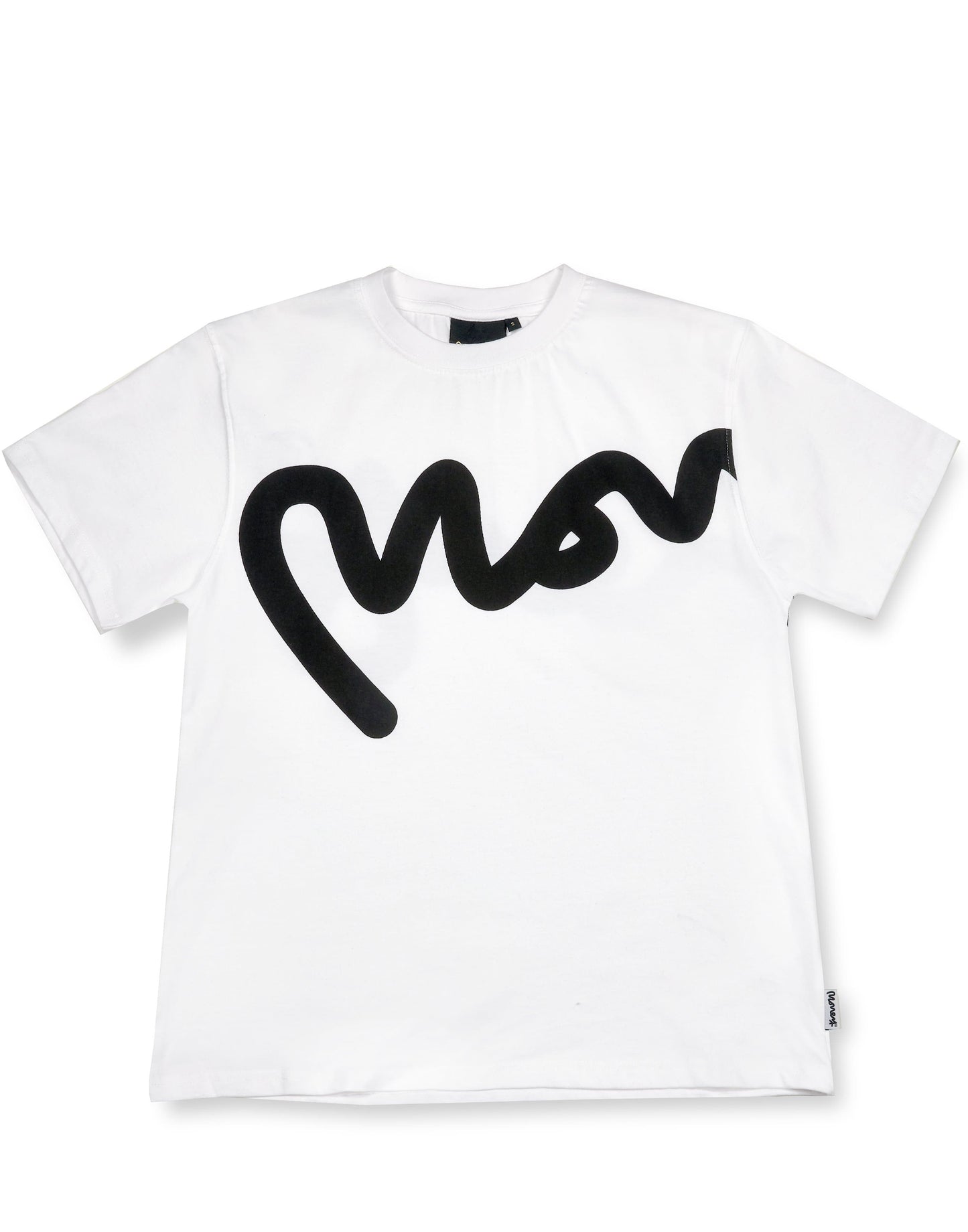 Womens money big sig tee white