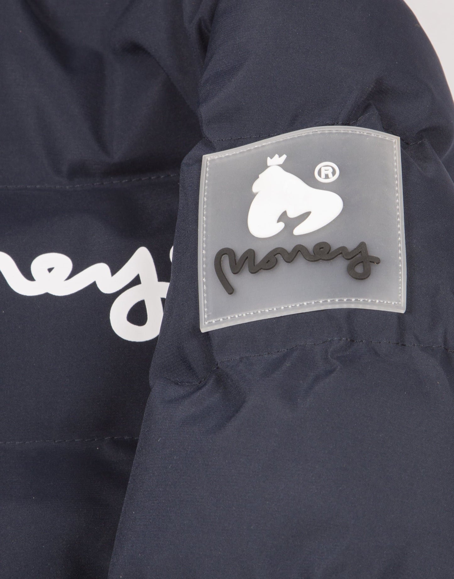 LADIES EMERTON HOODED PUFFER JACKET NAVY