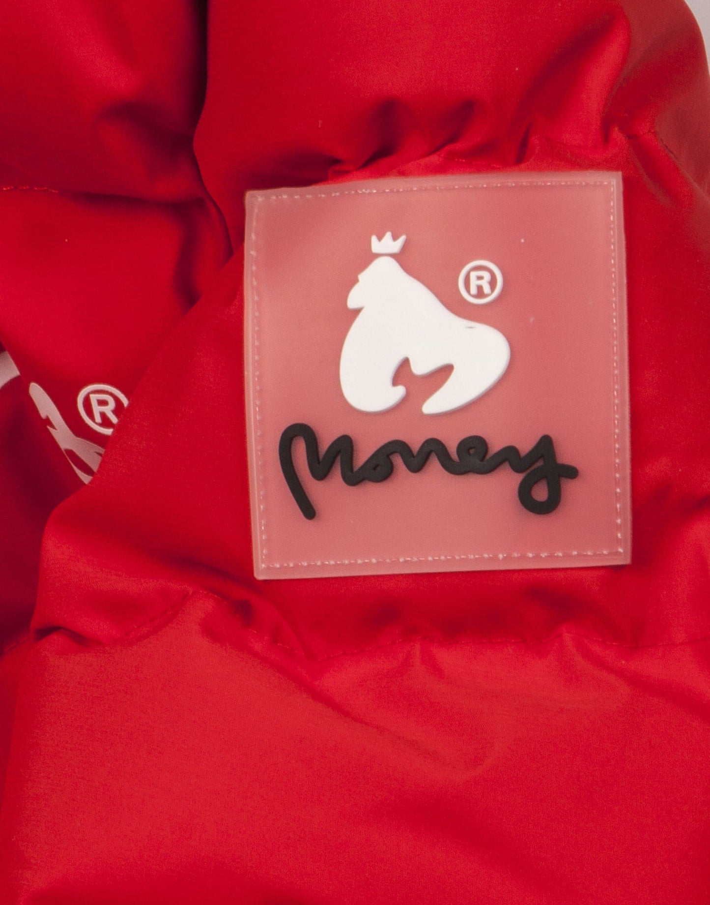 Ladies Emerton Hooded Puffer Jacket Red