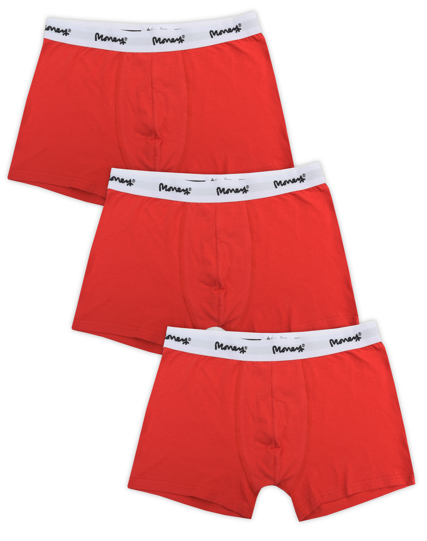 Red Repeat 3 Pack Boxer Shorts