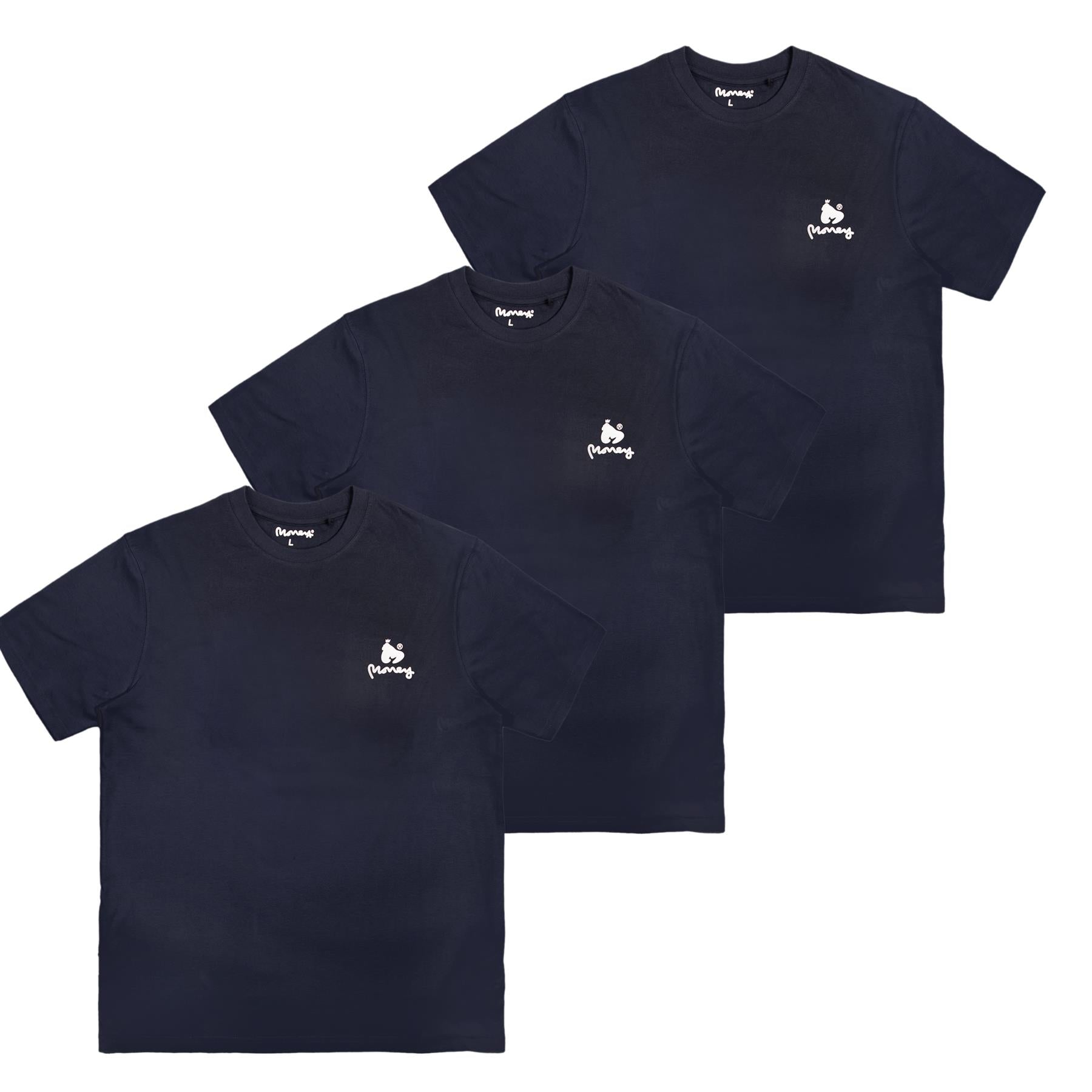 Money Lounger T Shirt 3pk