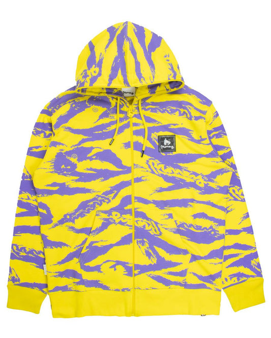 All-Over Tiger Camo Hood Orange Tiger Camo