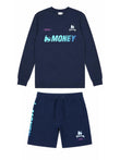 Speed Money Crew Twin Set Navy