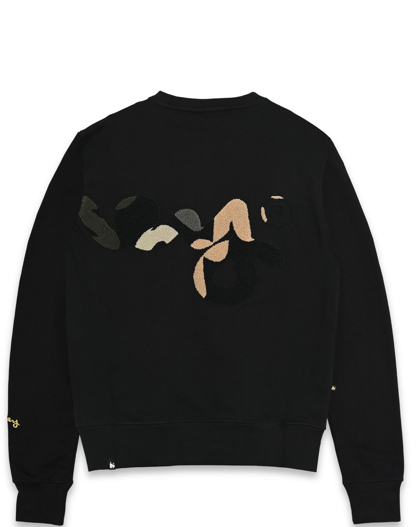 Big Sig Chenille Crew Sweat Black