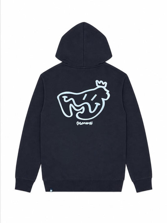 Junior Smiley Sig Ape Hood Black