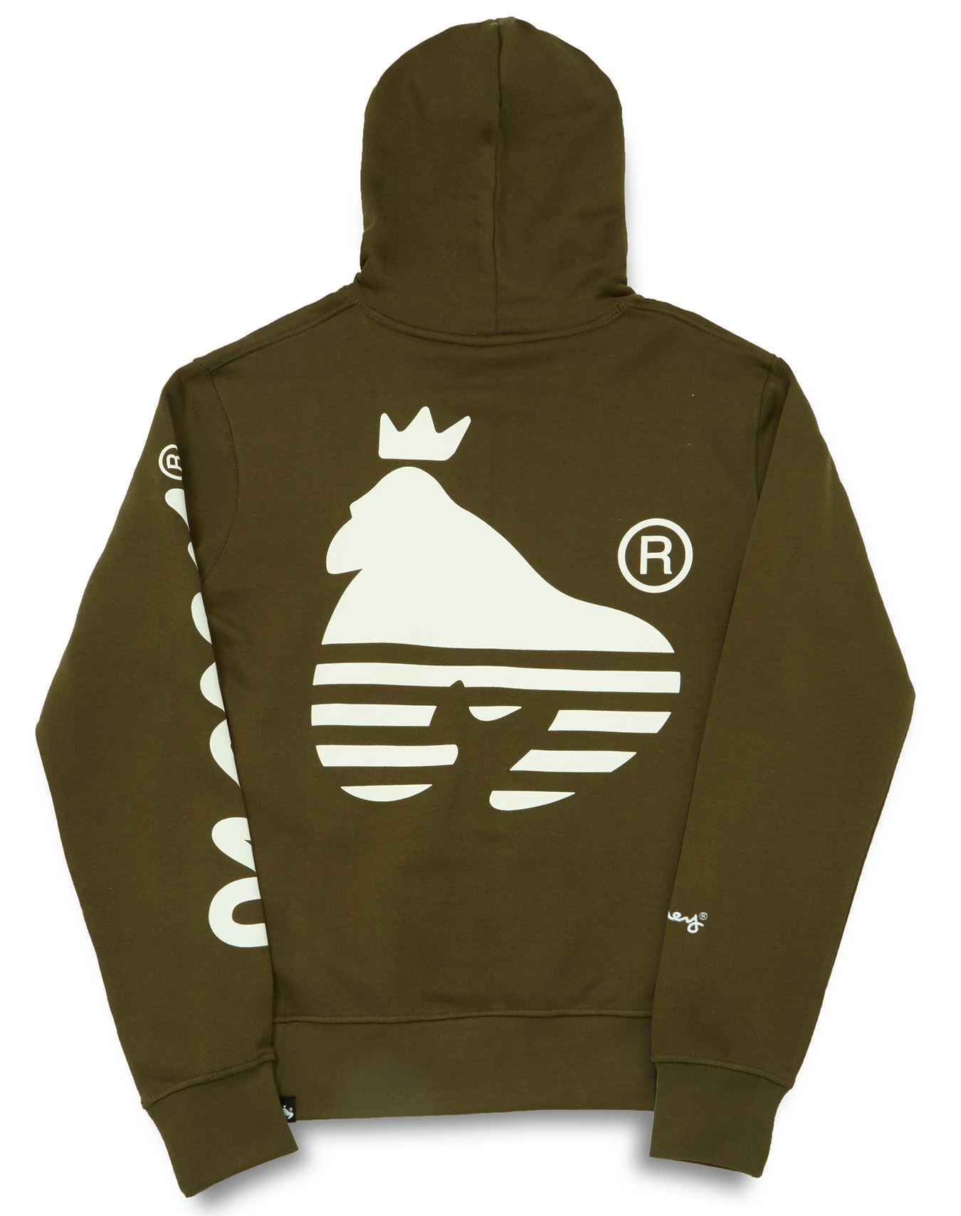 Sig Line Fleece Hood Olive