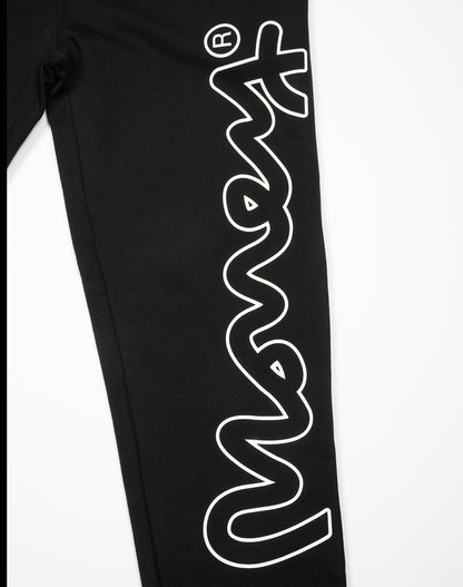 Money Sig Line Trackpant Black